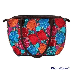 Mexican Boho Embroidery Purse